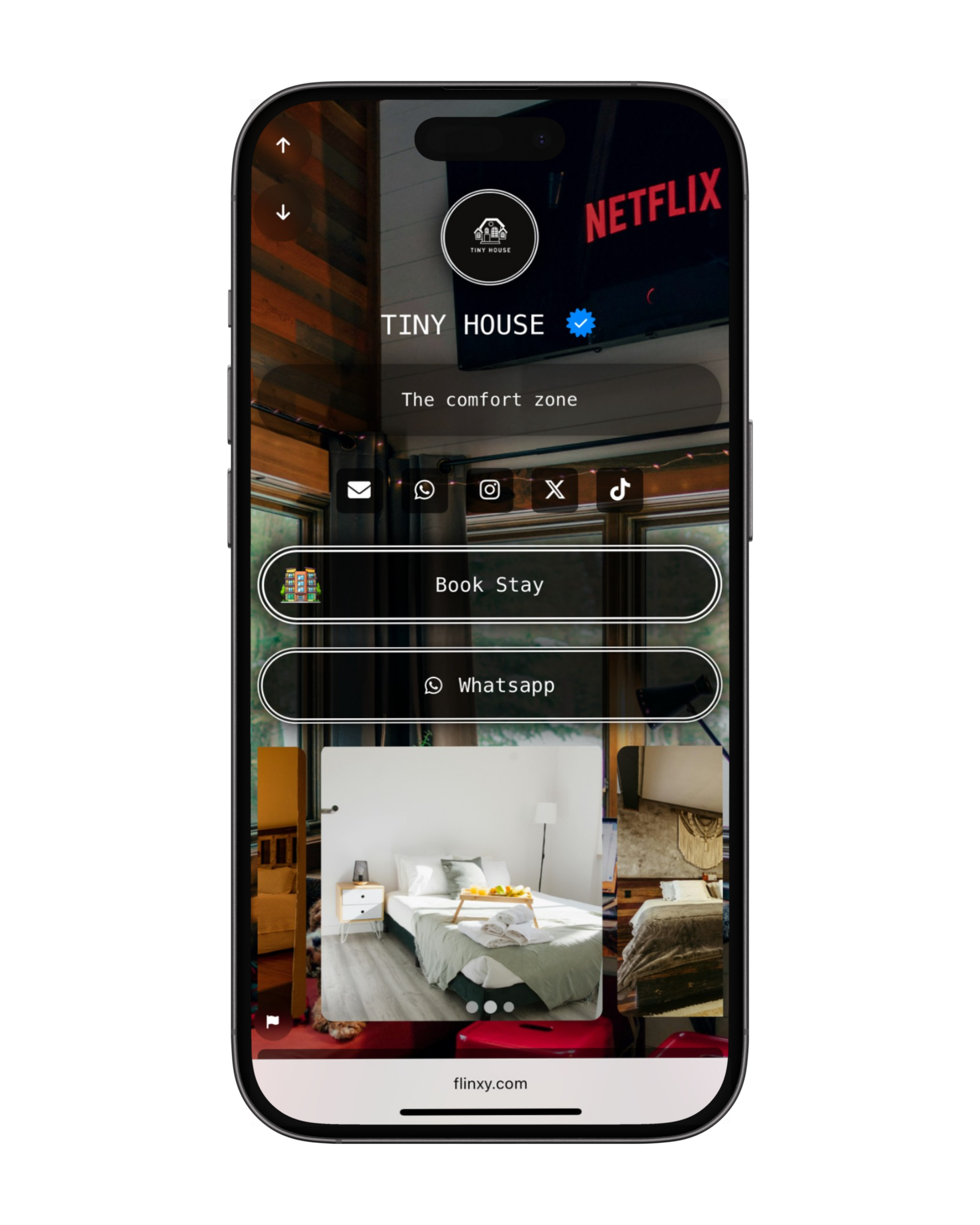 Screenshot of biolink page examples