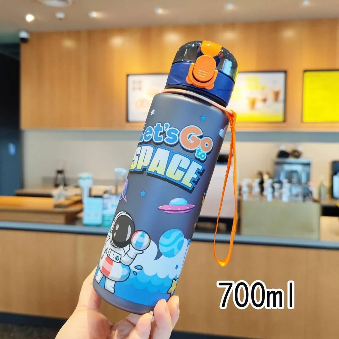 Space Character 700ml Water Bottle