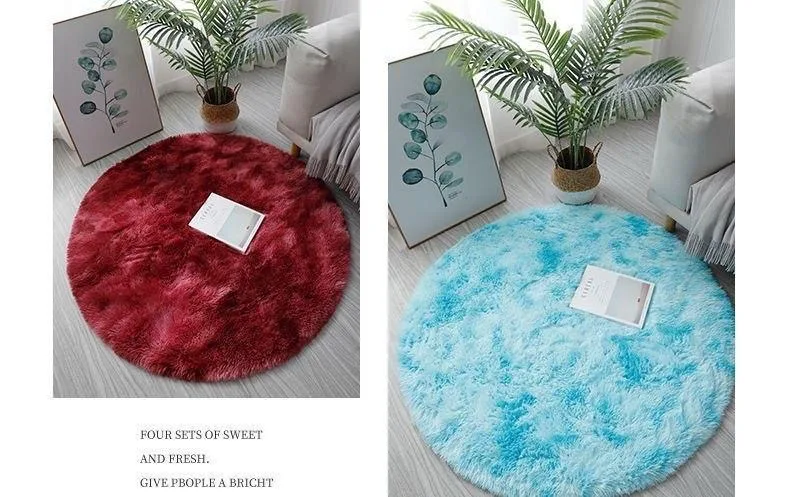 Fluffy Mat 80 by 80cm