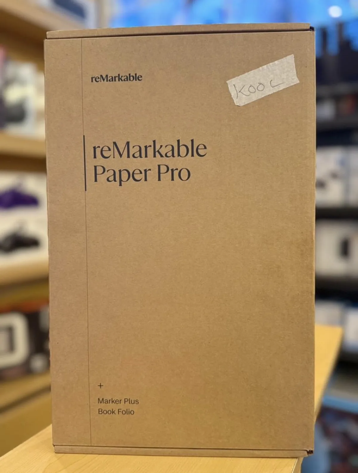 reMarkable Paper Pro + Marker Plus + Book Folio