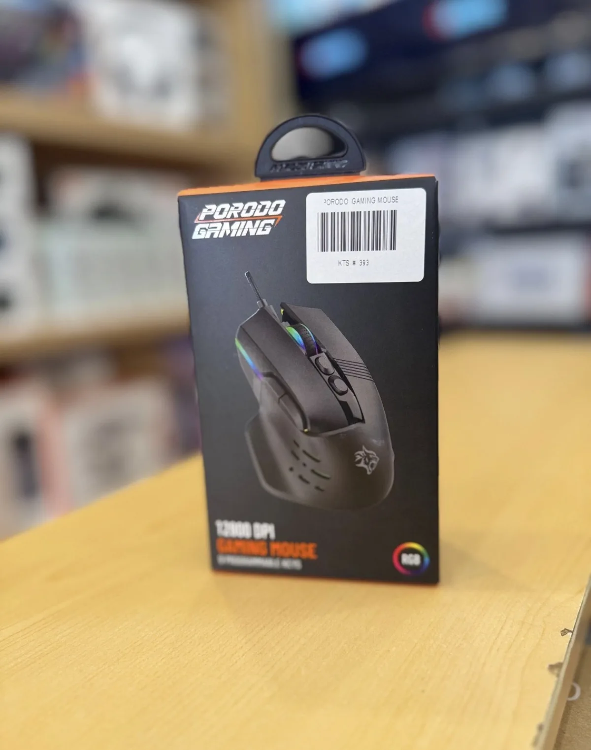 PORODO Gaming Mouse RGB (12000 DPI)