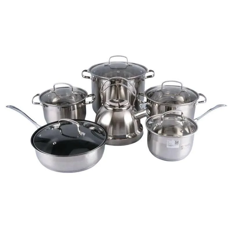 Zepter Stainless Steel Set of Pot and Kettle