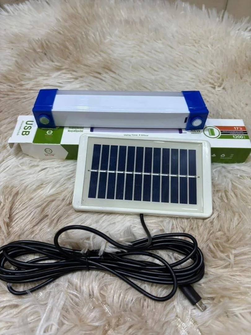 Fluorescent Light with Panel
