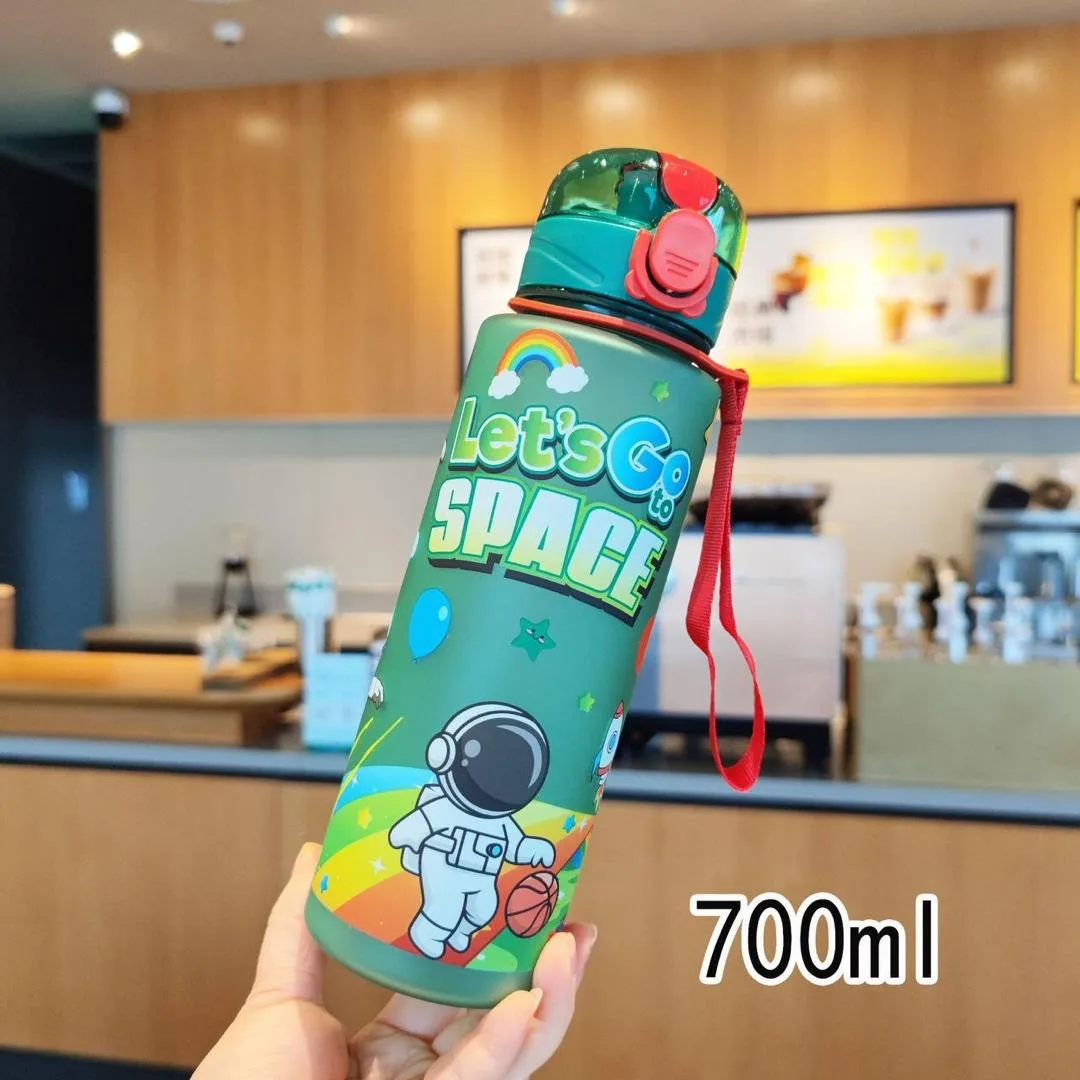 Space Character 700ml Water Bottle